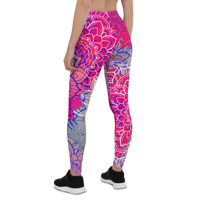 Pink Mandala Leggings