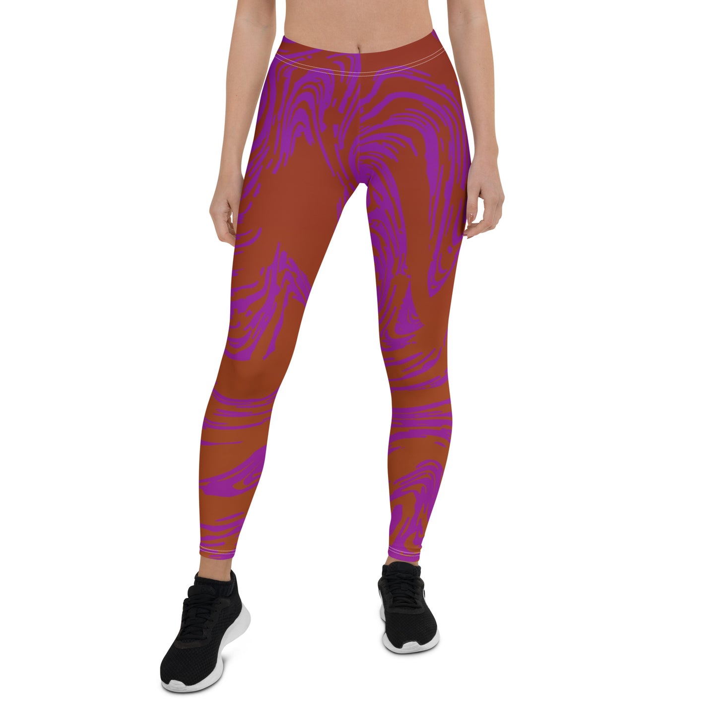 Magenta Marble Leggings