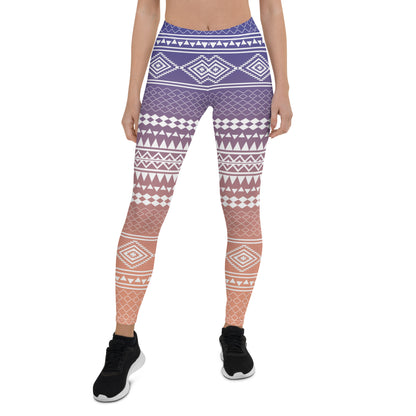 Sunset Tribal Leggings