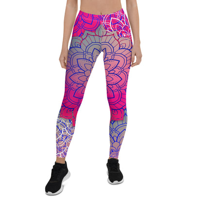 Pink Mandala Leggings