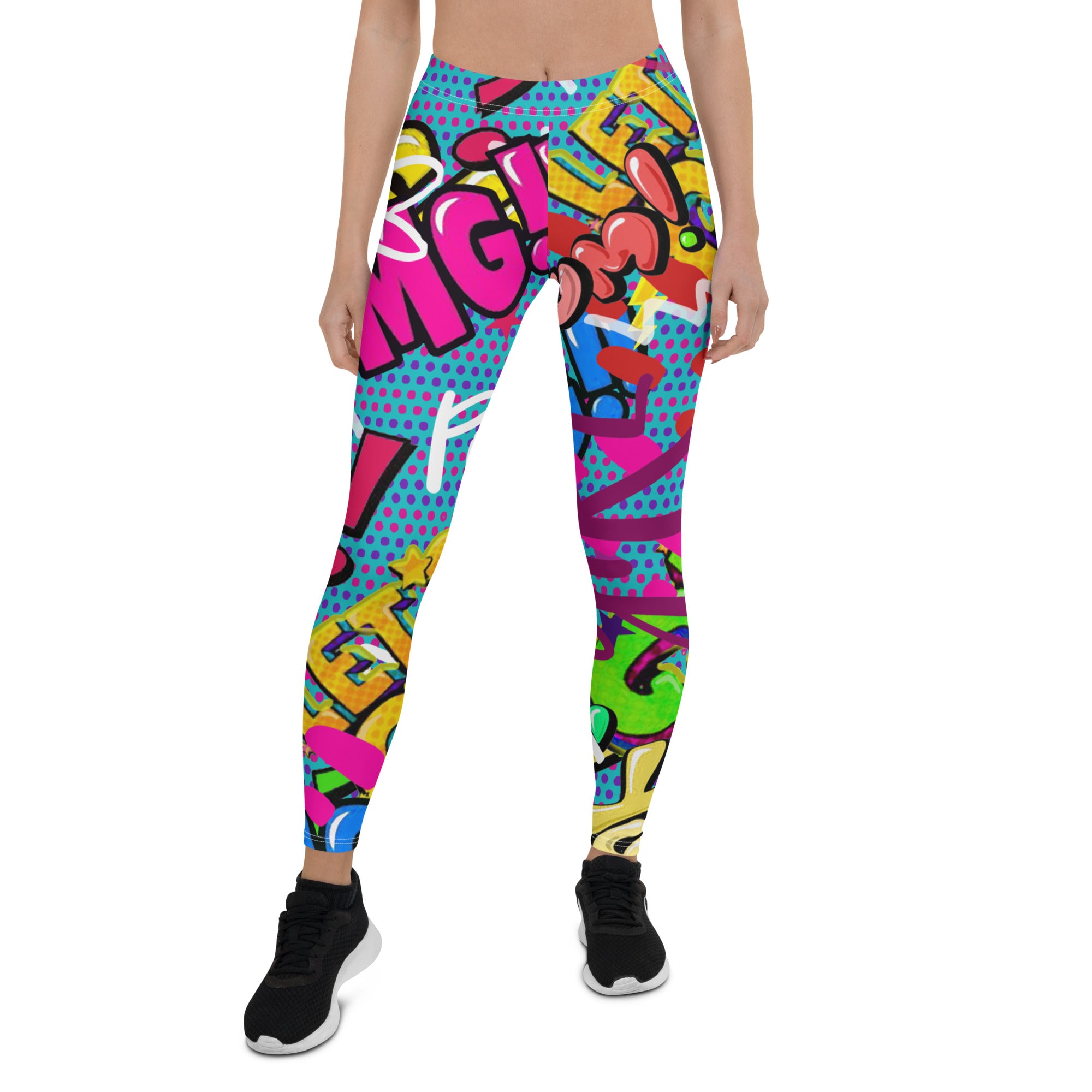 Comic book leggings forever 21 hotsell