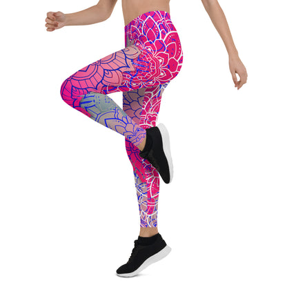 Pink Mandala Leggings