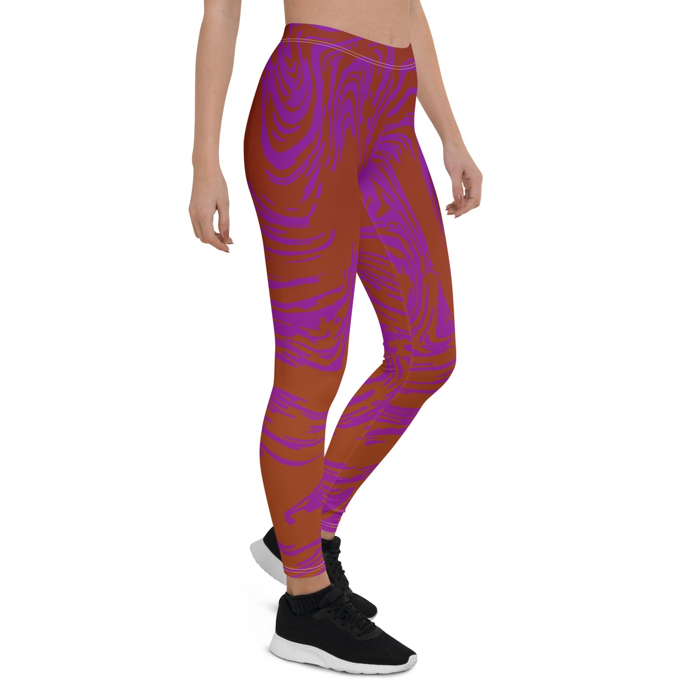 Magenta Marble Leggings