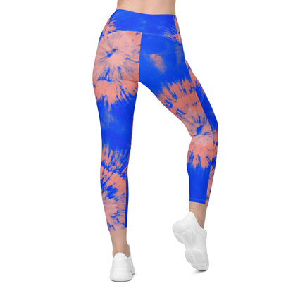 Tie Dye Leggings with pockets