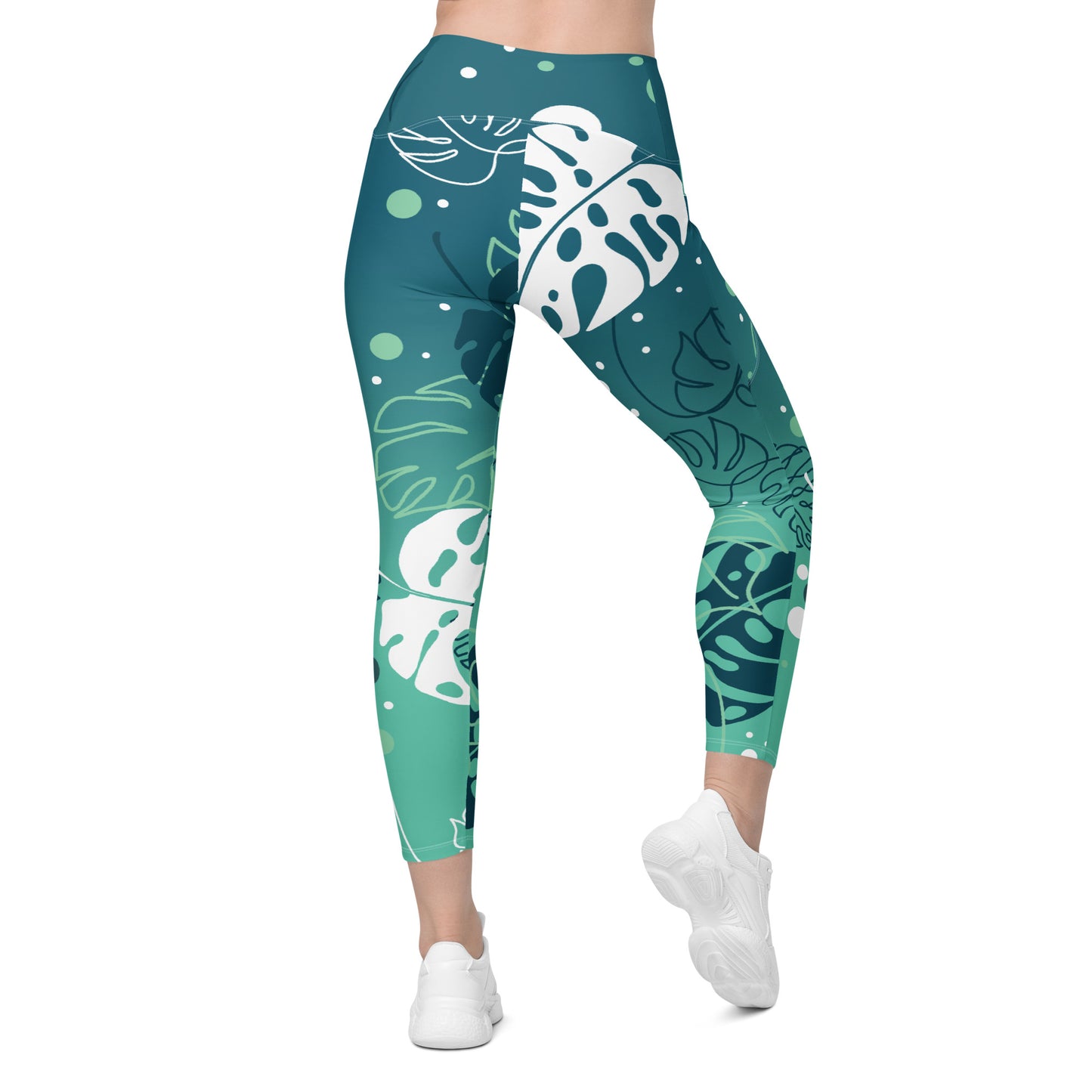 Tropical Leggings with pockets