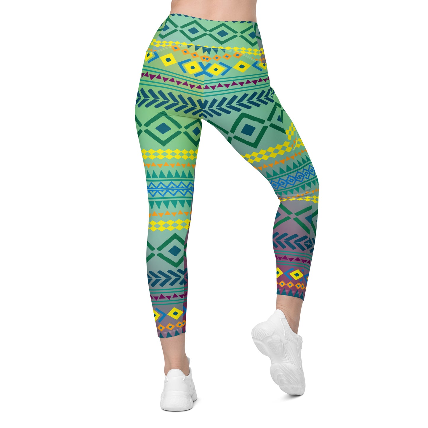 Repeat Tribal Leggings with pockets