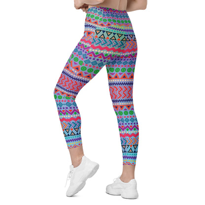 Bold and Bright Leggings with pockets