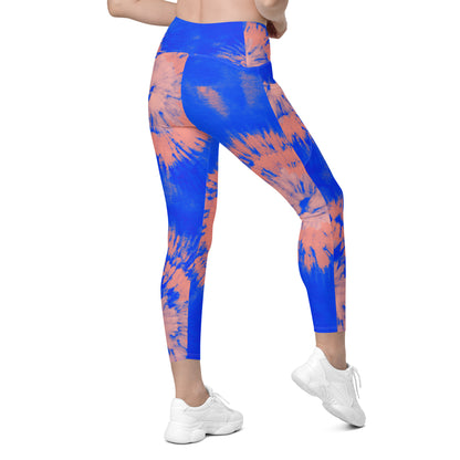 Tie Dye Leggings with pockets