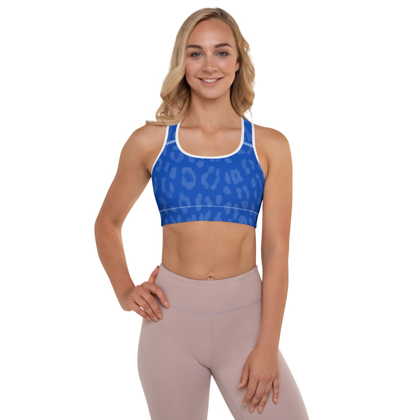 Wild Animal Padded Sports Bra