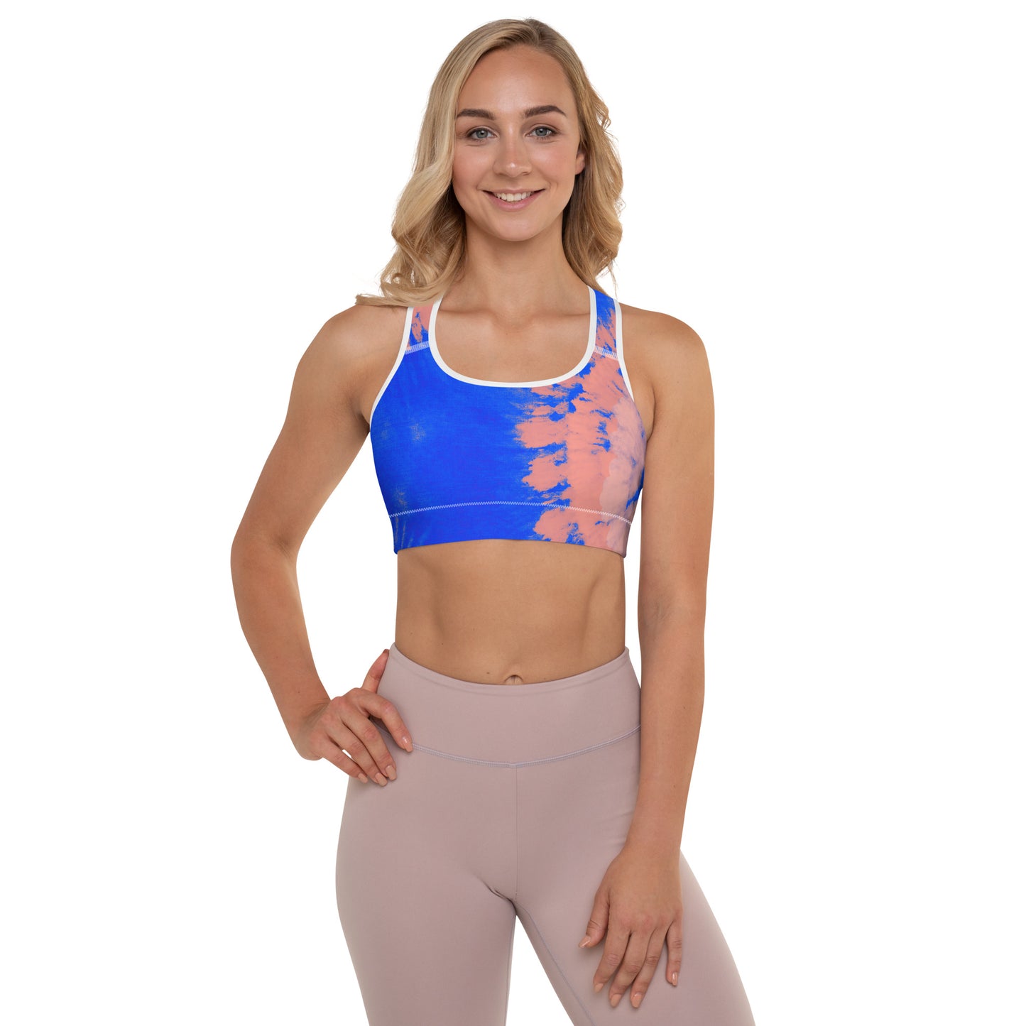 Tie Dye Padded Sports Bra