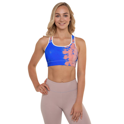 Tie Dye Padded Sports Bra