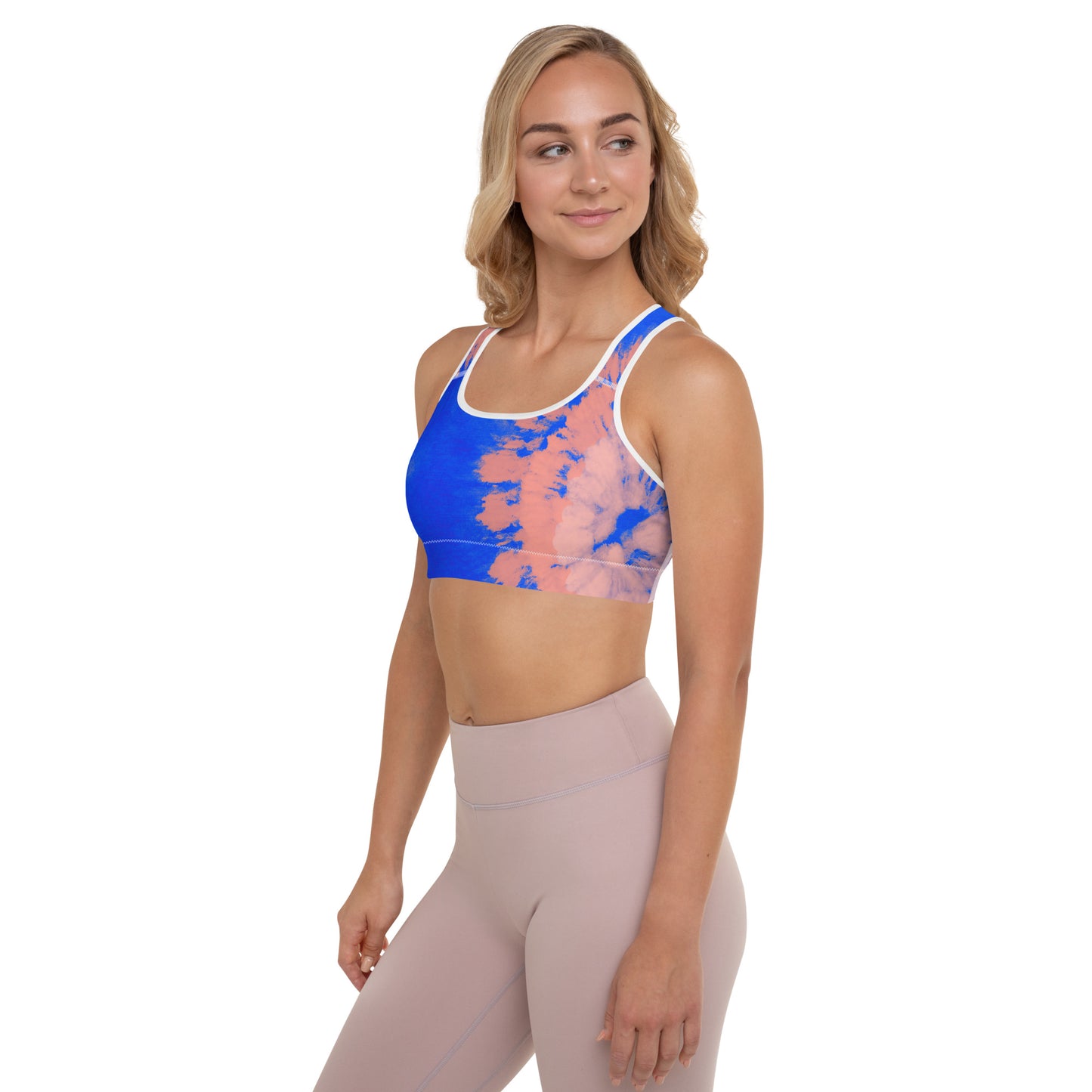 Tie Dye Padded Sports Bra