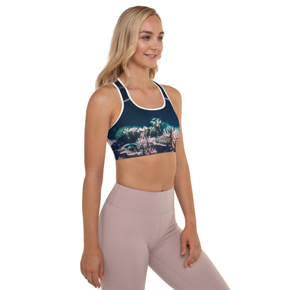 Under the Sea Padded Sports Bra