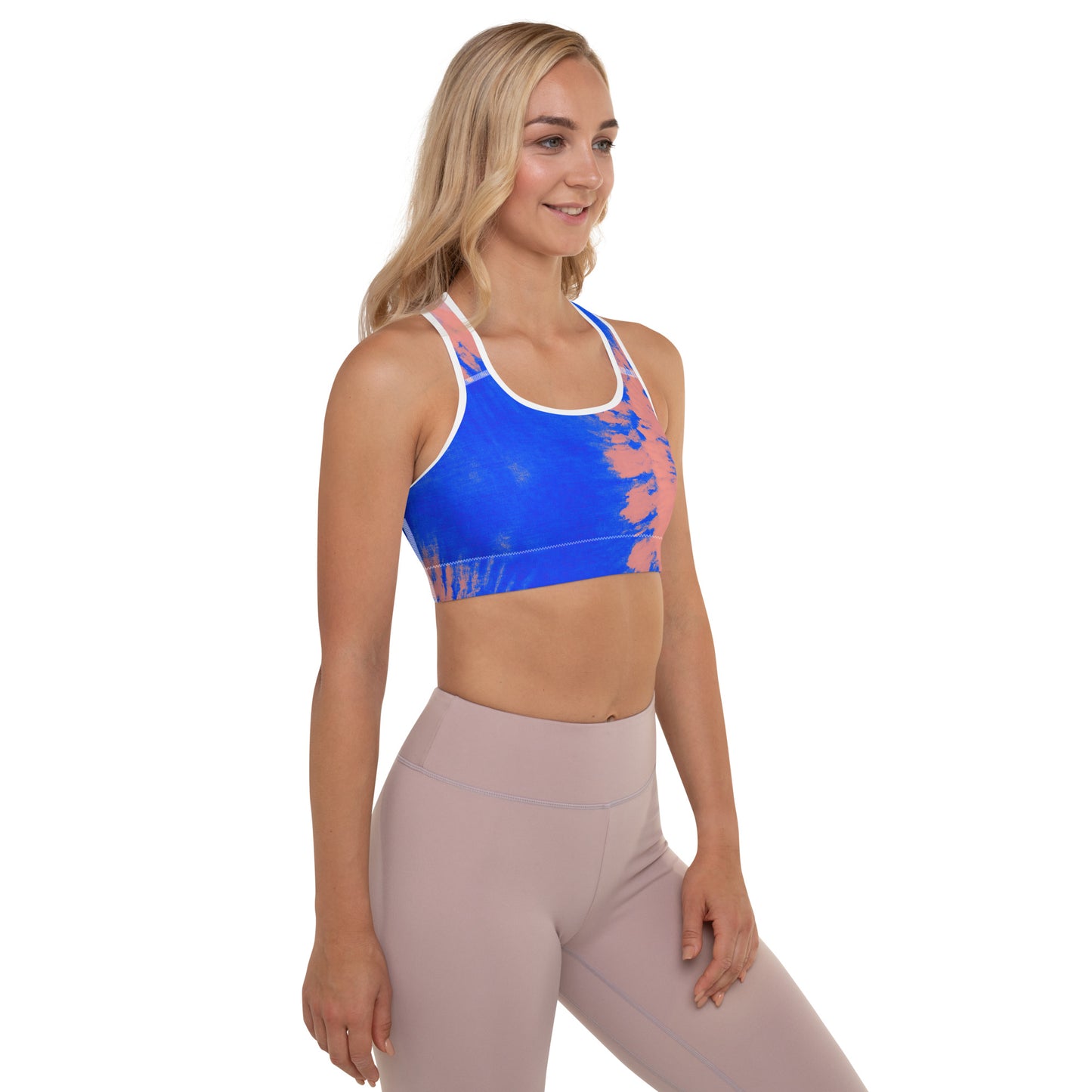 Tie Dye Padded Sports Bra