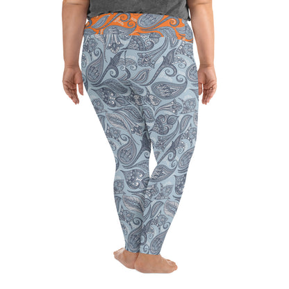 Paisley Plus Size Leggings