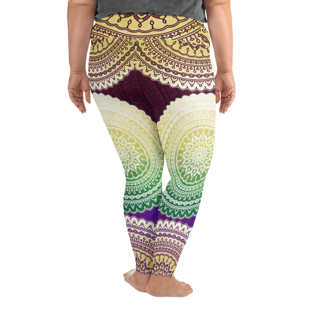 Mandalas Plus Size Leggings