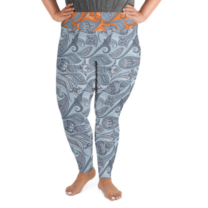 Paisley Plus Size Leggings