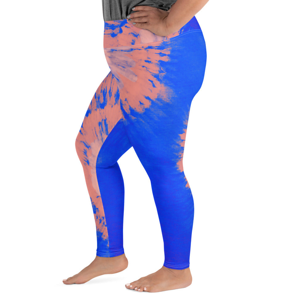 Tie Dye Plus Size Leggings