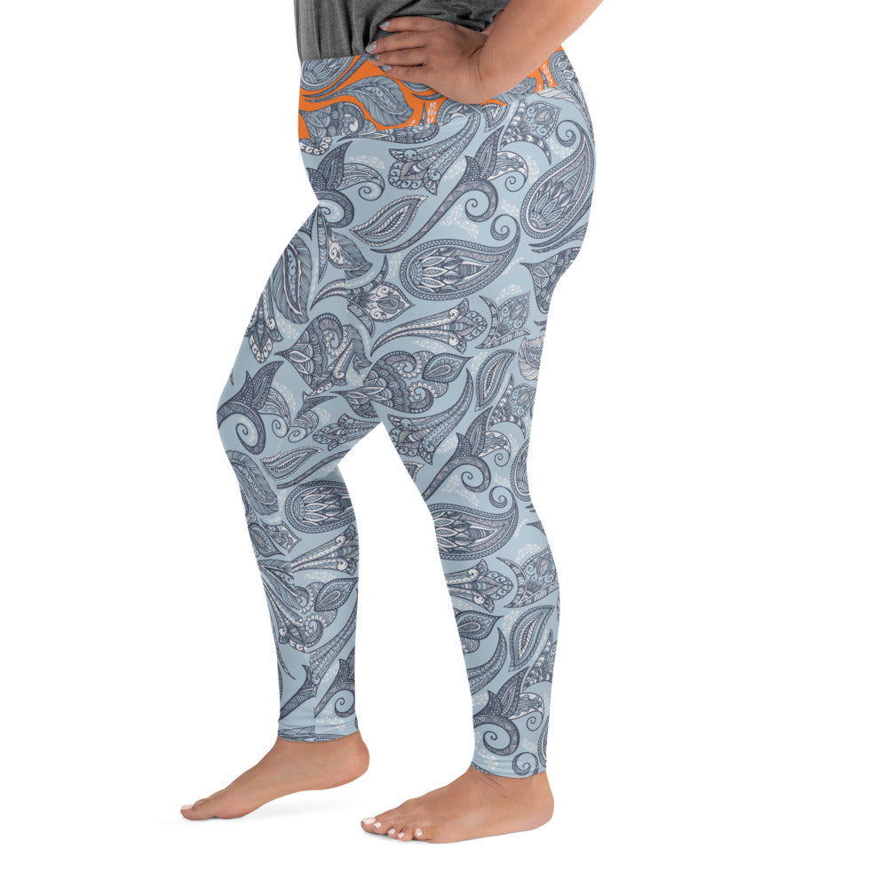 Paisley Plus Size Leggings