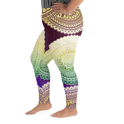 Mandalas Plus Size Leggings