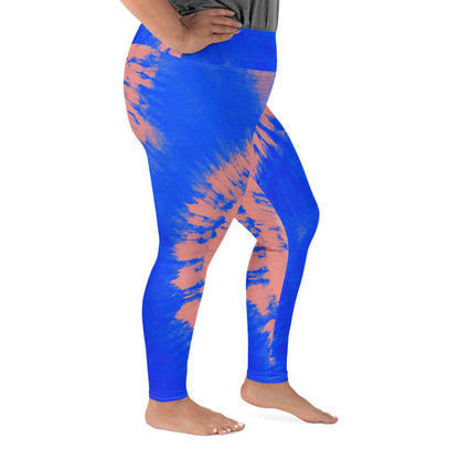 Tie Dye Plus Size Leggings