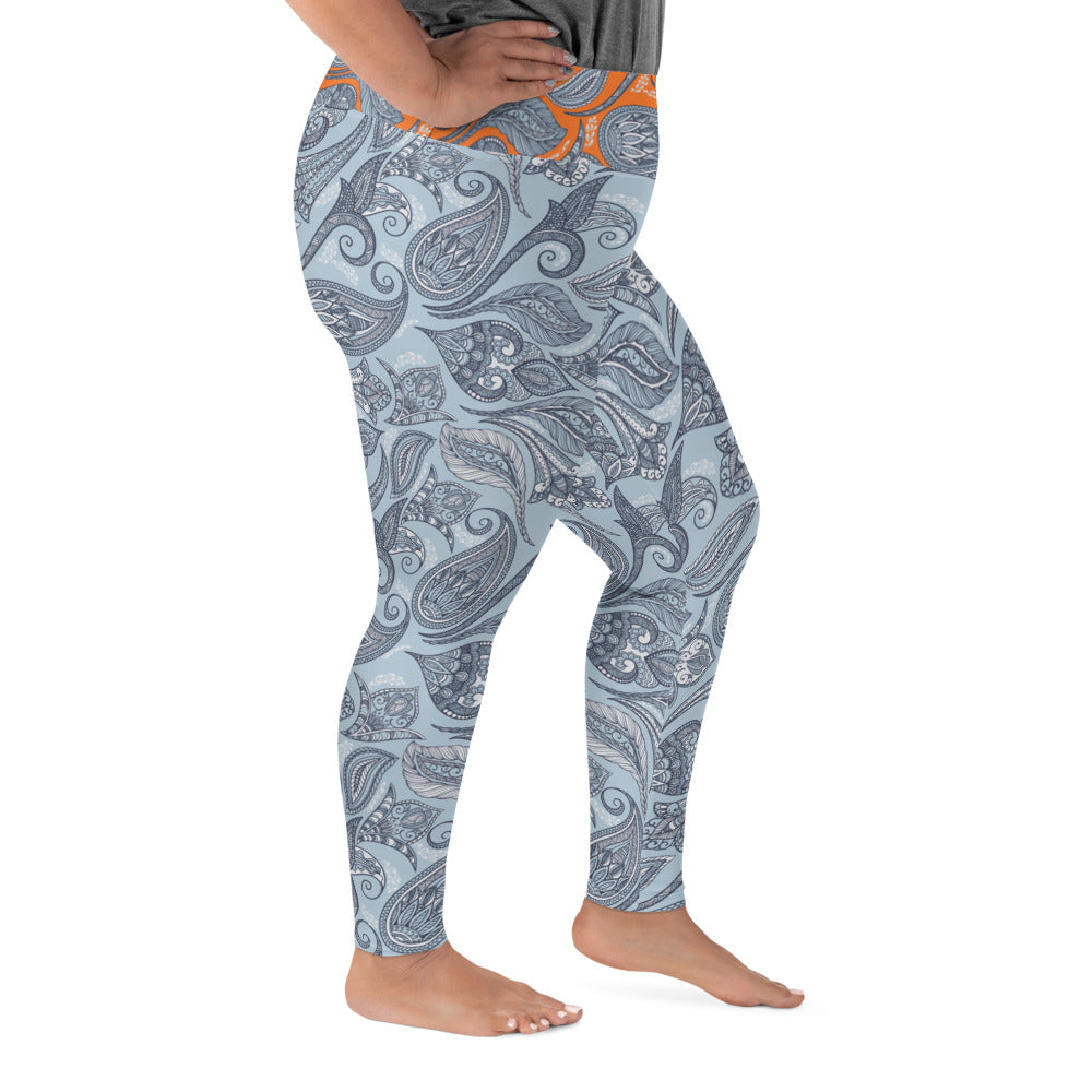 Paisley Plus Size Leggings