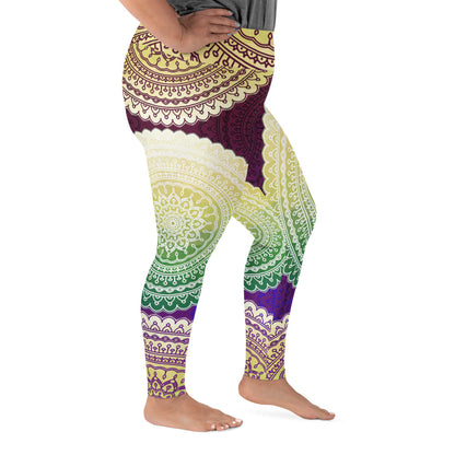 Mandalas Plus Size Leggings