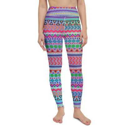 Bold and Bright Yoga Leggings