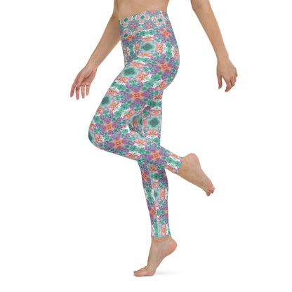 Stained Glass Yoga Leggings