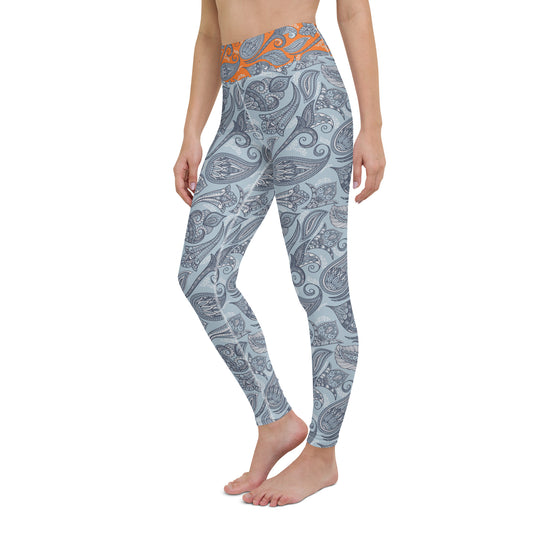 Paisley Yoga Leggings