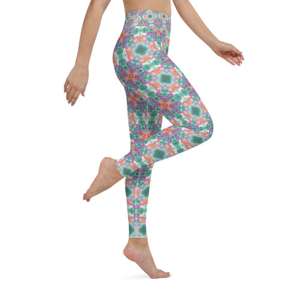 Stained Glass Yoga Leggings