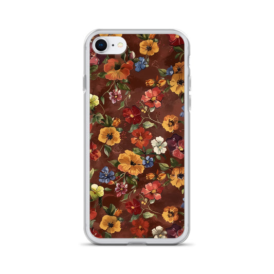 Piano Floral Clear Case for iPhone®