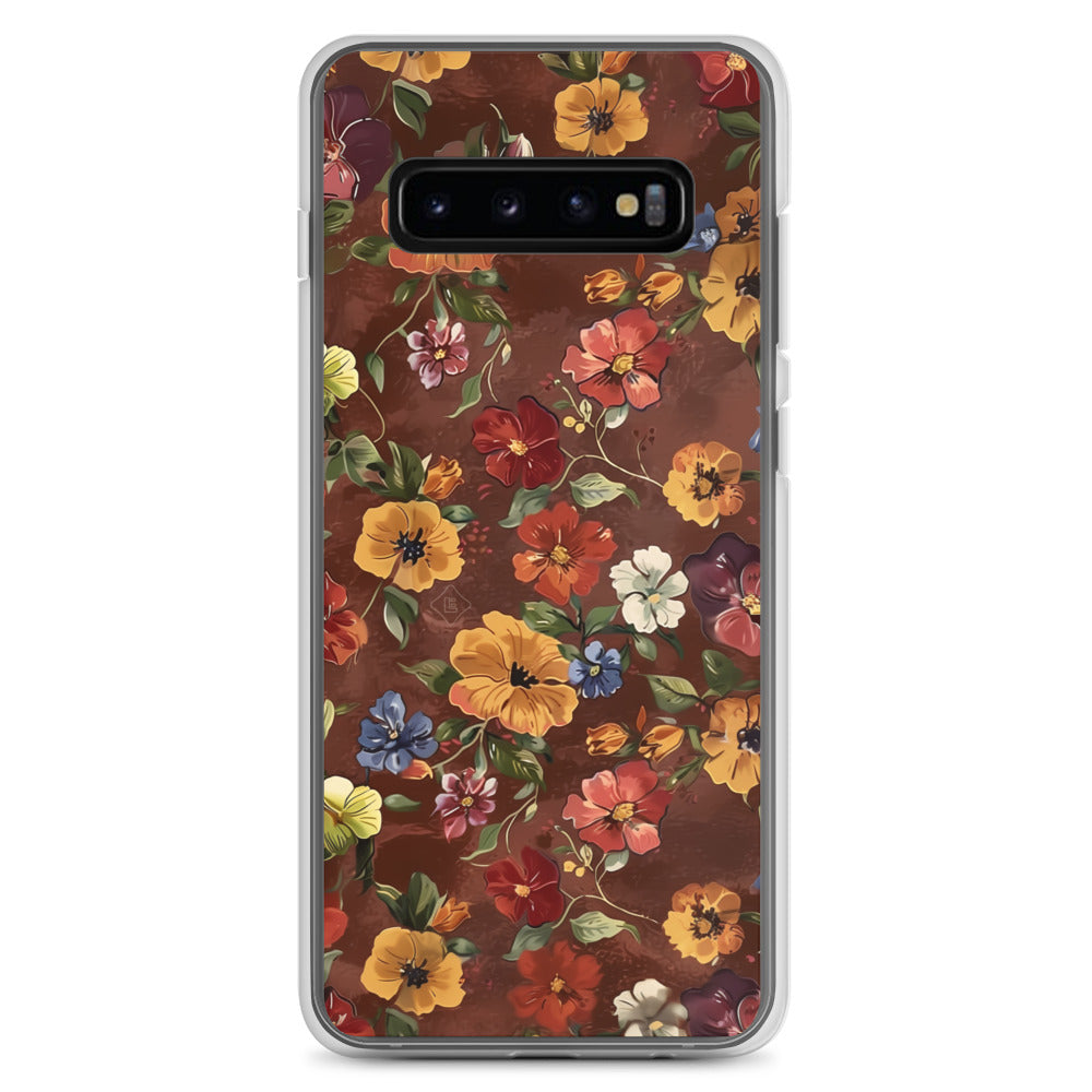 Piano Floral Clear Case for Samsung®