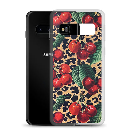 Wild Cherry Clear Case for Samsung®