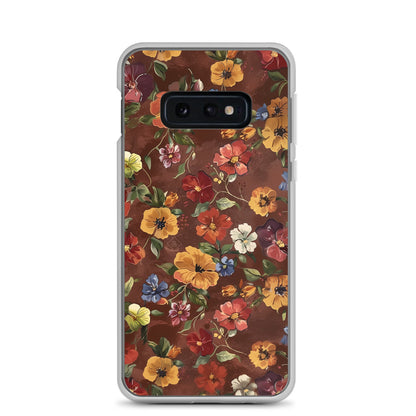 Piano Floral Clear Case for Samsung®