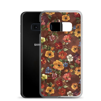 Piano Floral Clear Case for Samsung®