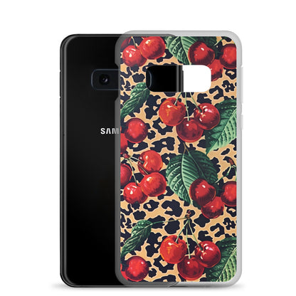 Wild Cherry Clear Case for Samsung®