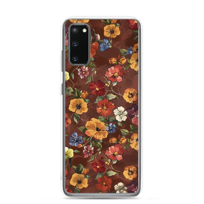 Piano Floral Clear Case for Samsung®