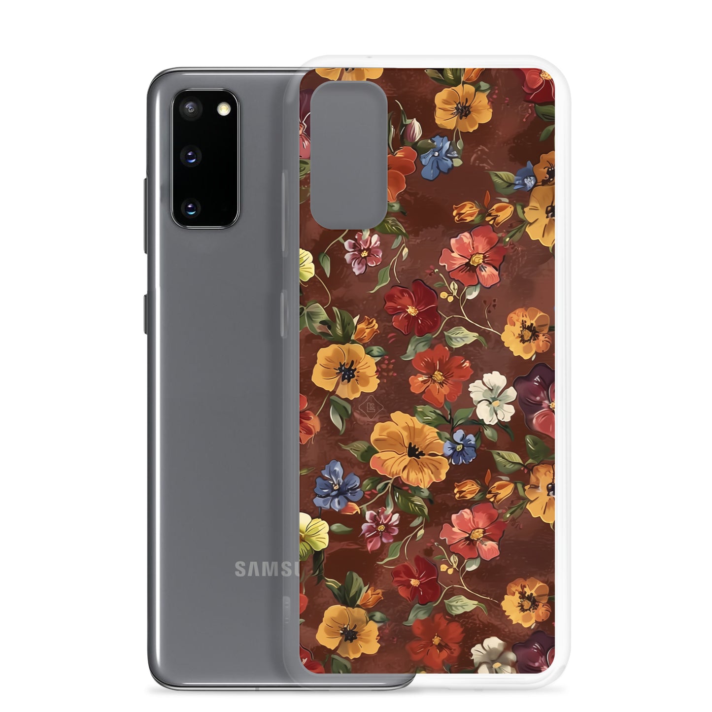 Piano Floral Clear Case for Samsung®