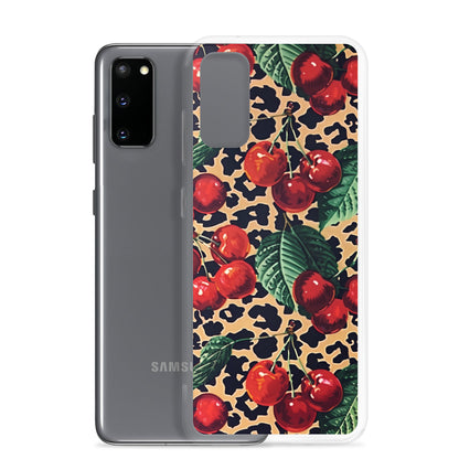 Wild Cherry Clear Case for Samsung®