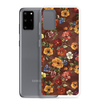 Piano Floral Clear Case for Samsung®