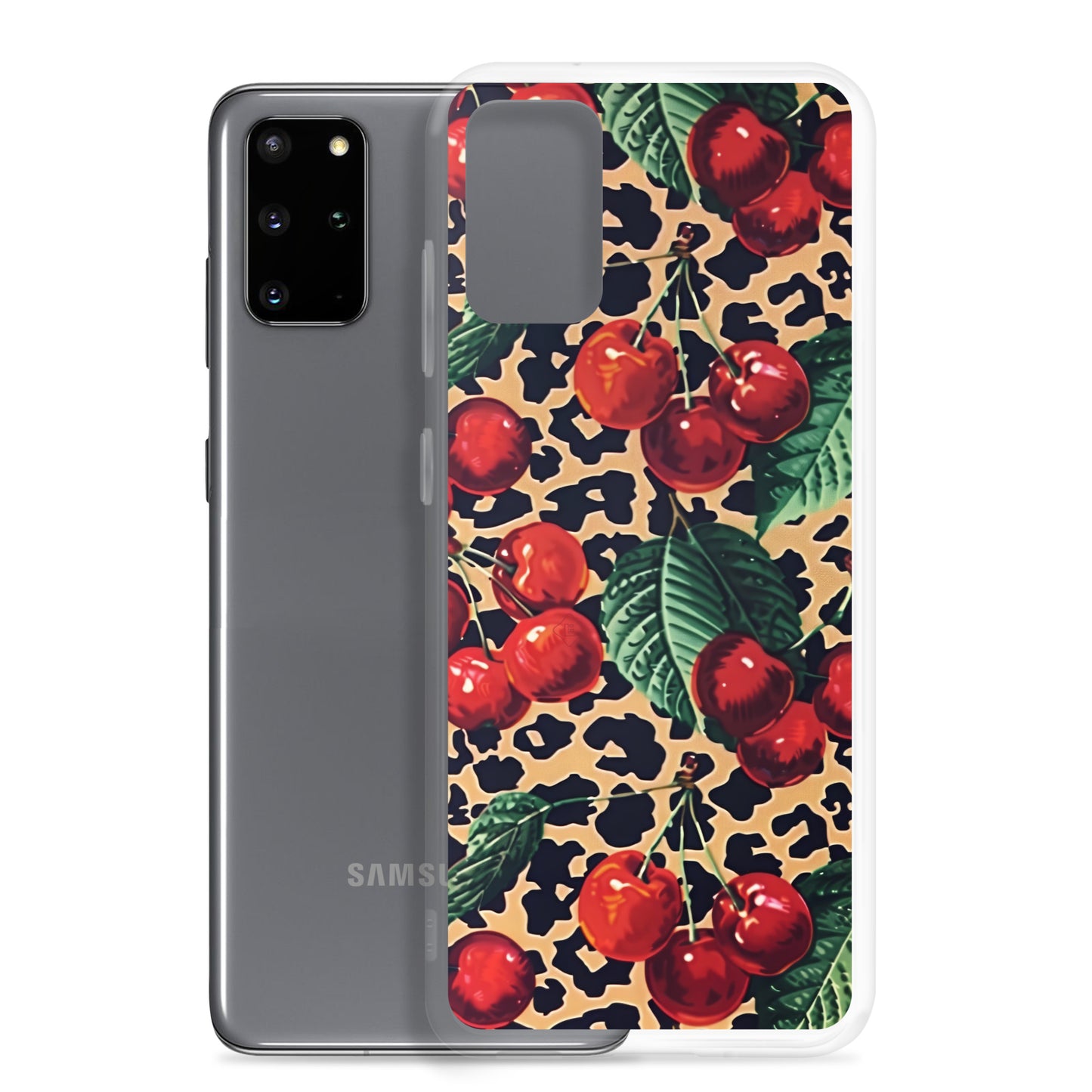 Wild Cherry Clear Case for Samsung®