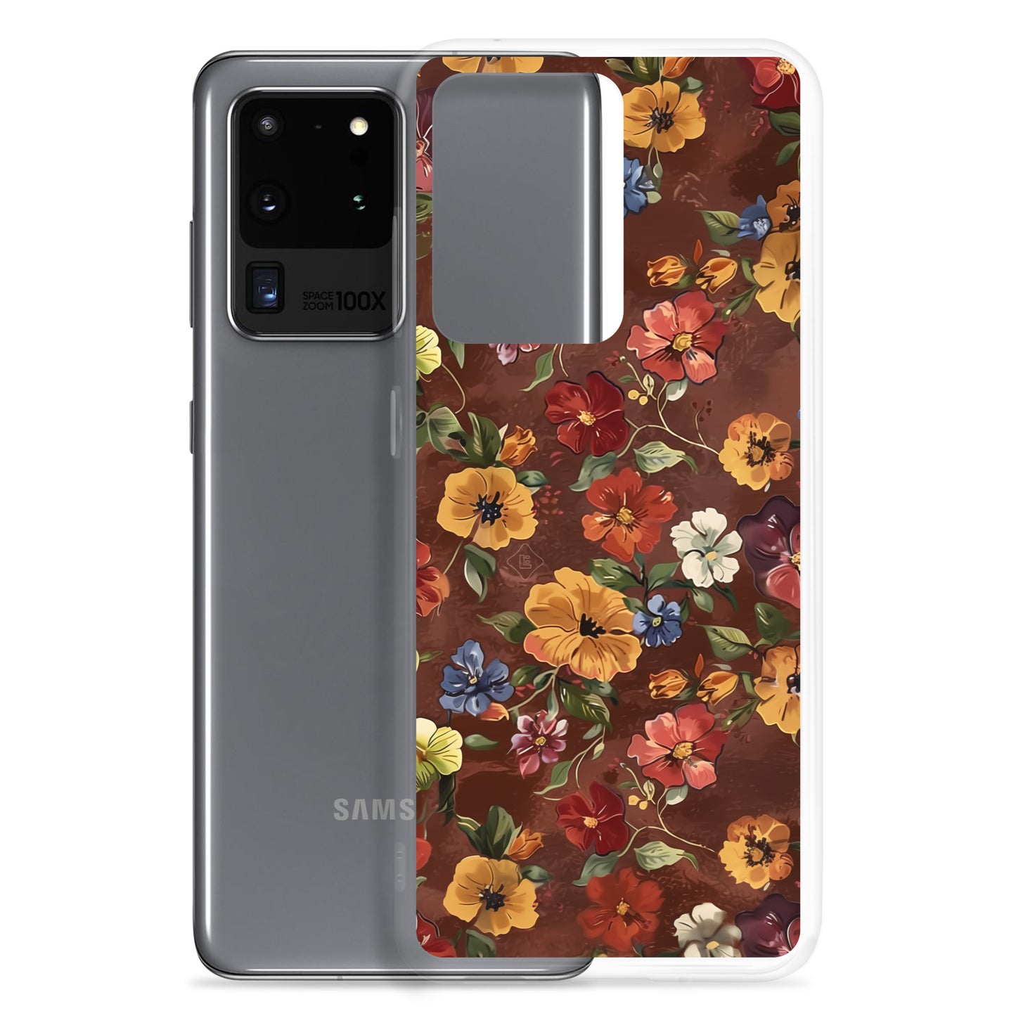 Piano Floral Clear Case for Samsung®