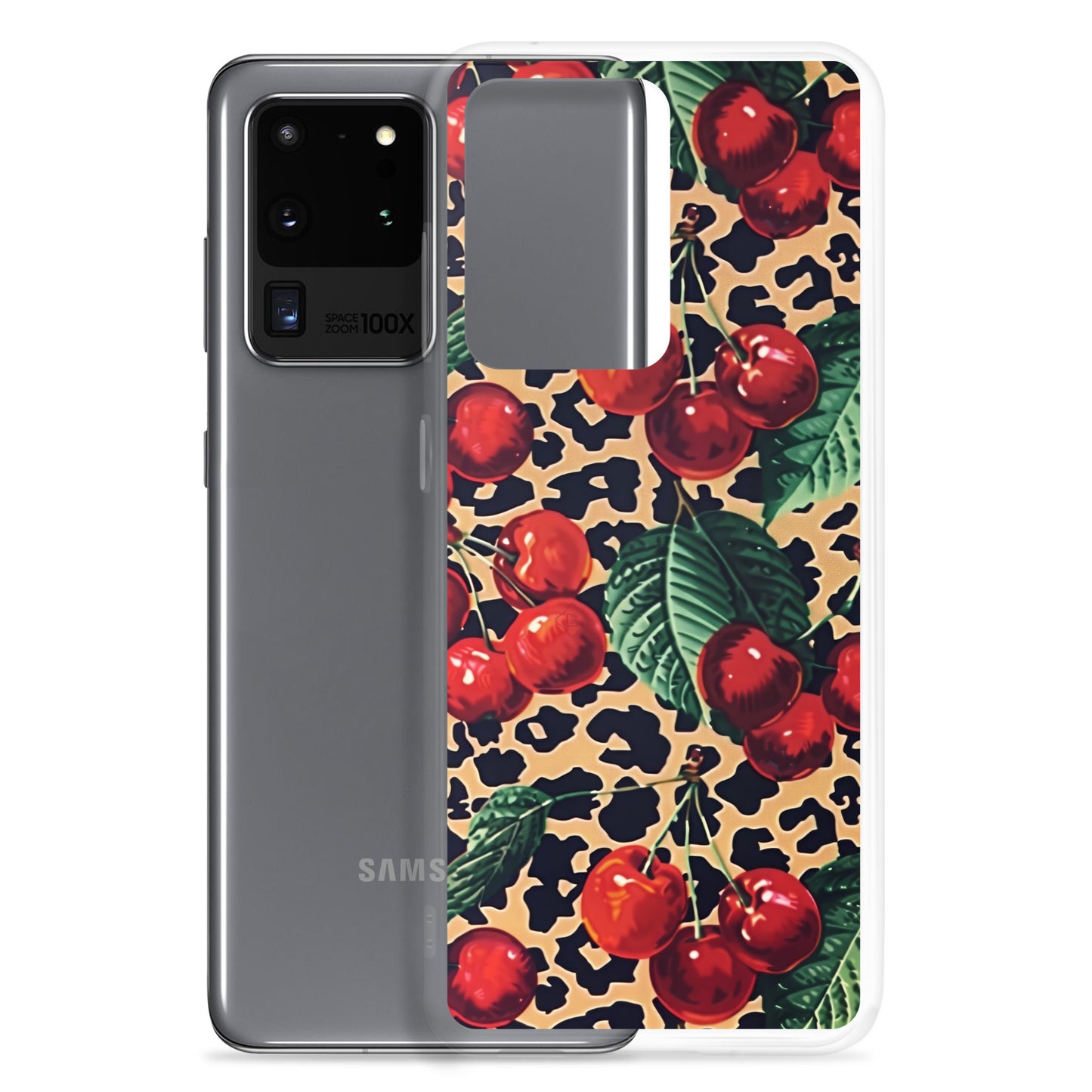 Wild Cherry Clear Case for Samsung®