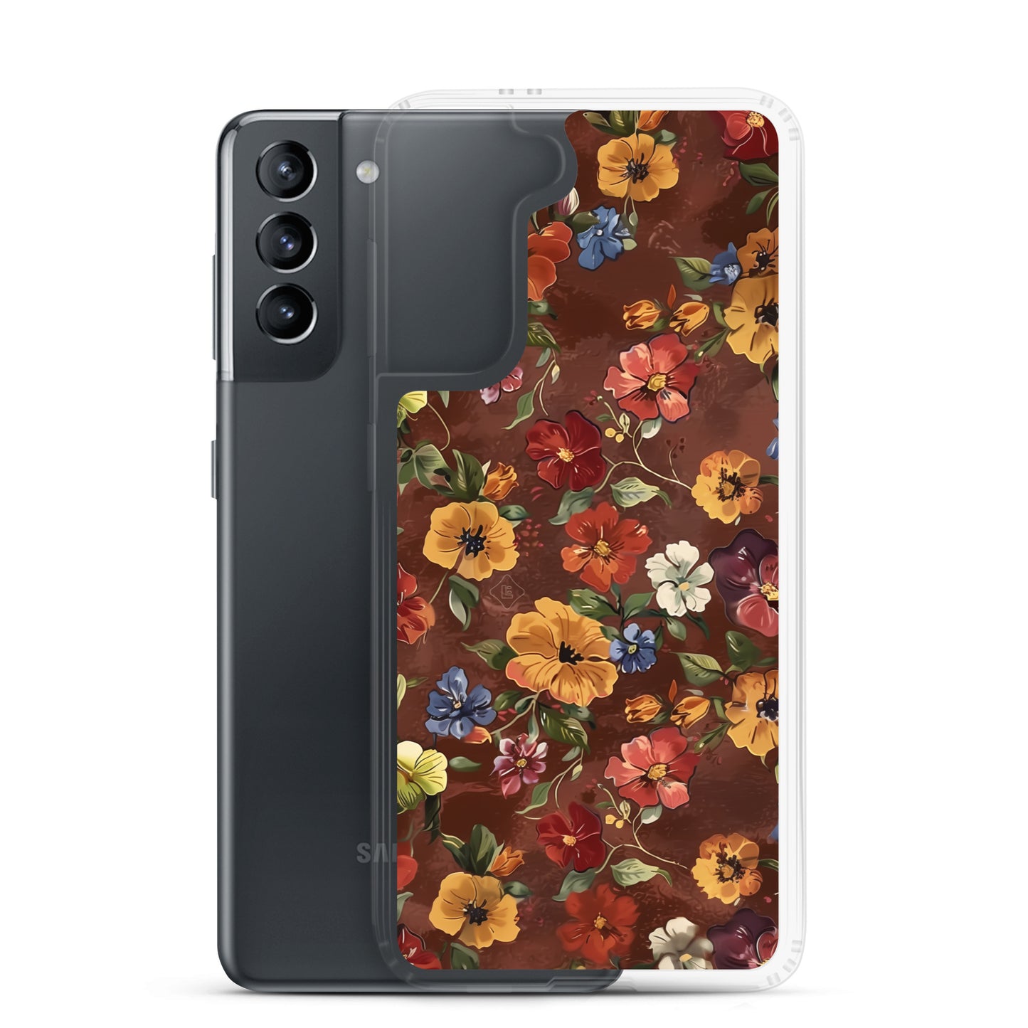 Piano Floral Clear Case for Samsung®