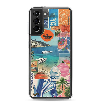 Vacation Mode Clear Case for Samsung®