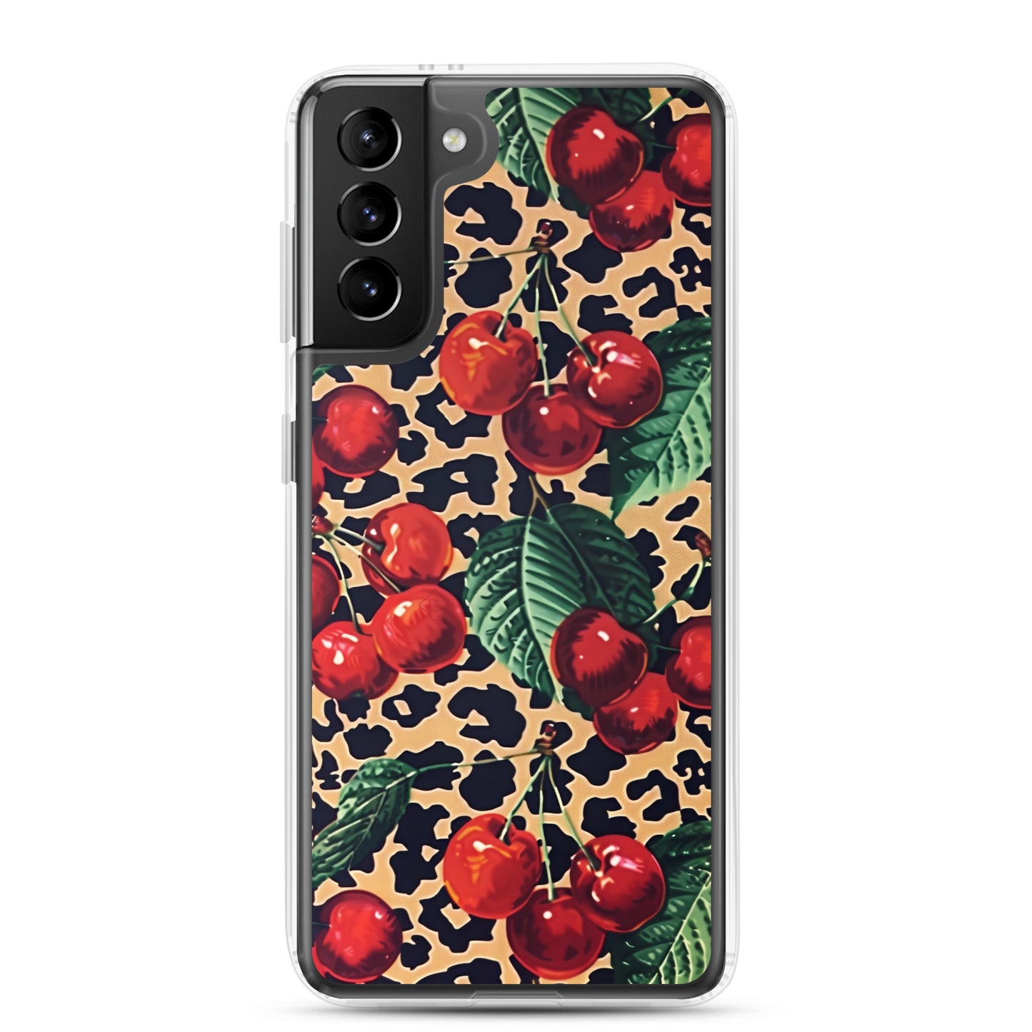 Wild Cherry Clear Case for Samsung®