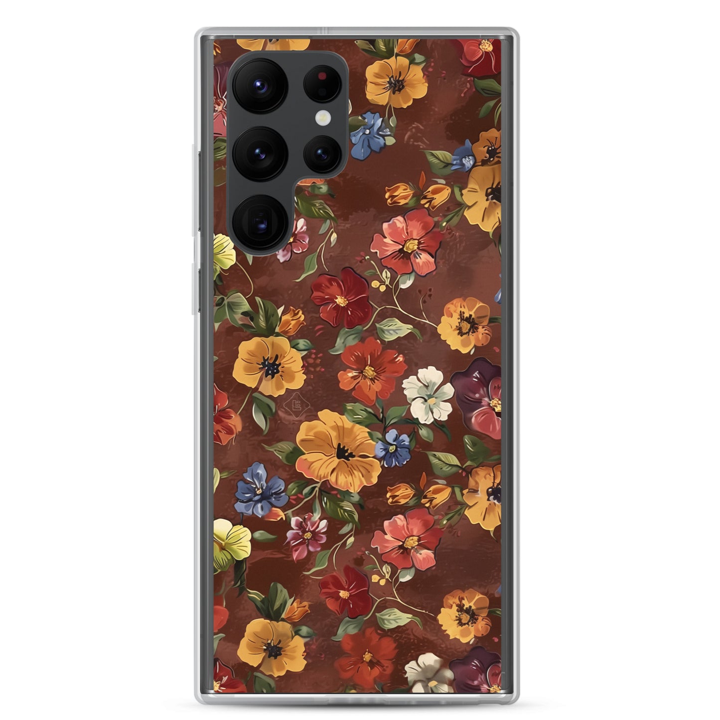 Piano Floral Clear Case for Samsung®