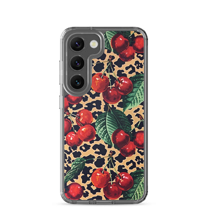 Wild Cherry Clear Case for Samsung®