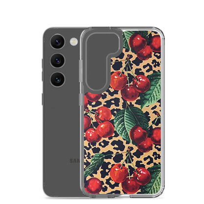 Wild Cherry Clear Case for Samsung®